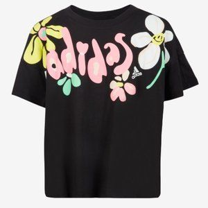 Adidas Floral Print T-Shirt